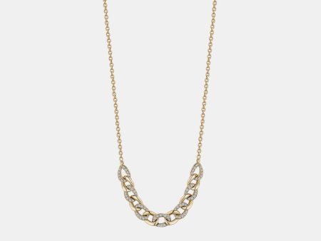 Partial Diamond Miami Cuban Link Necklace Fashion