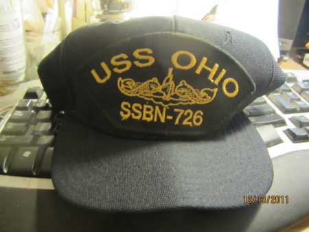 USS Ohio SSBN-726 Logo Snapback Hat US Navy Online now