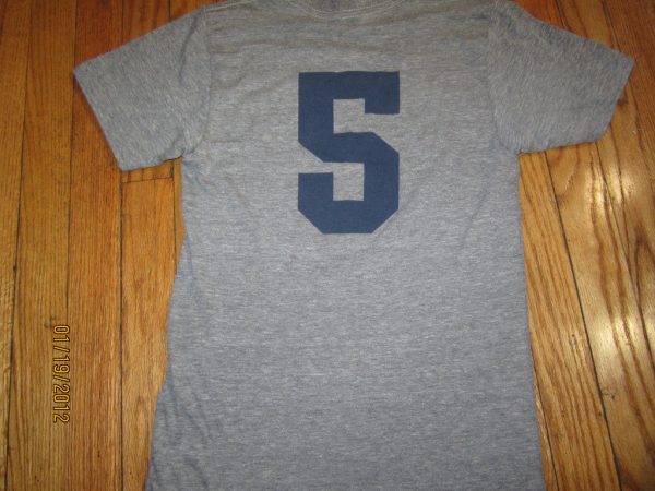 1938 Detroit Tigers #5 Hank Greenberg Road Jersey T Shirt American Apparel Tri Blend Online