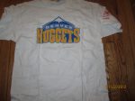 Denver Nuggets Logo SGA T Shirt Large Dodge Promo Supply