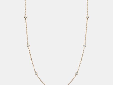 Diamond By The Yard Necklace on Sale