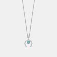 Diamond Horseshoe Necklace on Sale