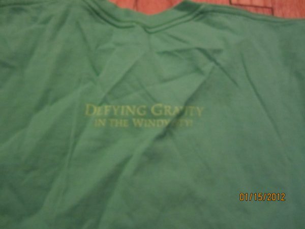 Wicked Vintage Fit Green T Shirt Large Chicago For Cheap