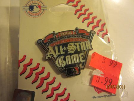 2005 All Star Game Detroit Tigers Metal Pin New In Package Hot on Sale