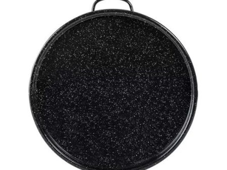 Comal de Peltre Negro Brillante 34 cm CINSA Supply