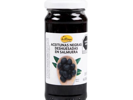 Aceitunas Negras Sin Hueso La Pasiega 220 g Fashion