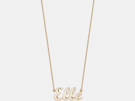 Cursive Name Necklace For Cheap