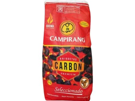 Briquetas de Carbón Mezquite Premium Campirano 3.6 kg Online now