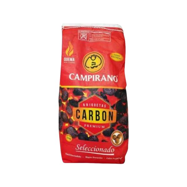 Briquetas de Carbón Mezquite Premium Campirano 3.6 kg Online now