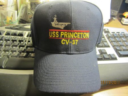 US NAvy USS Princeton CV-37 Snapback Adjustable Hat Hot on Sale