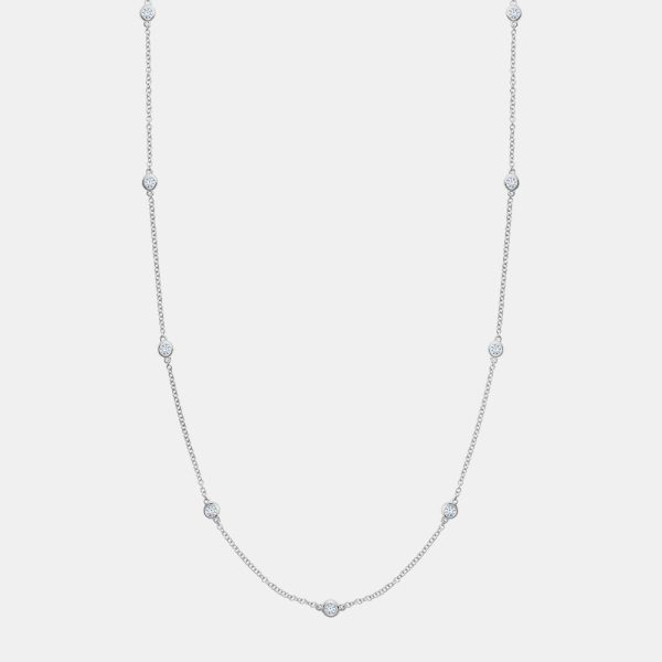 Diamond By The Yard Necklace on Sale