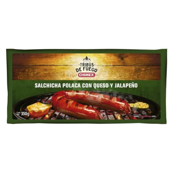 Salchicha Polaca Queso Jalapeño Chimex 350 g Cheap